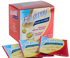 imagen de presentación del producto para adelgazar Fat Away
