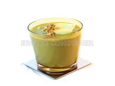 Crema fría de aguacate